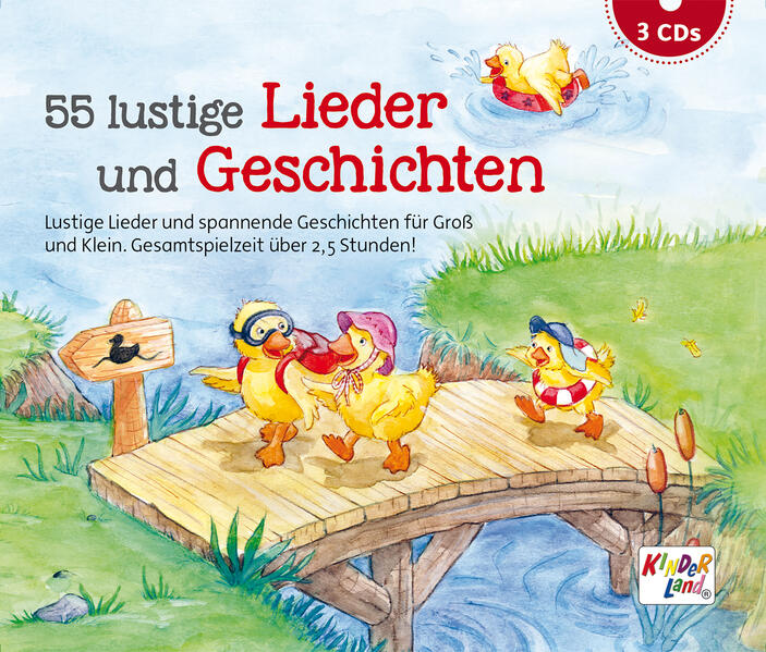55 lustige Lieder und Geschichten 3 Teile