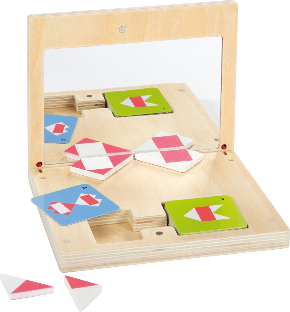 Symmetriespiel mit Spiegel 'Educate'