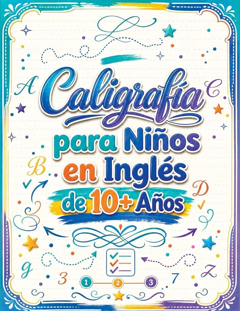 Caligrafía para Niños en Inglés de 10 Años