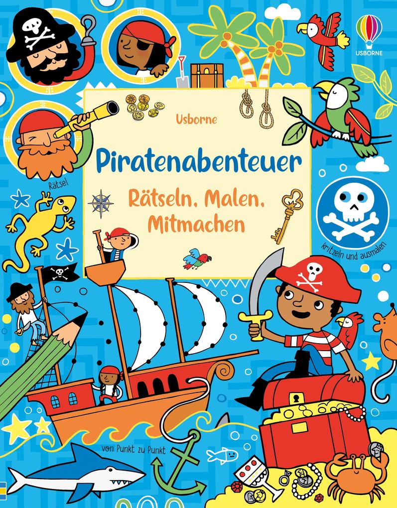 Piratenabenteuer - Rätseln Malen Mitmachen