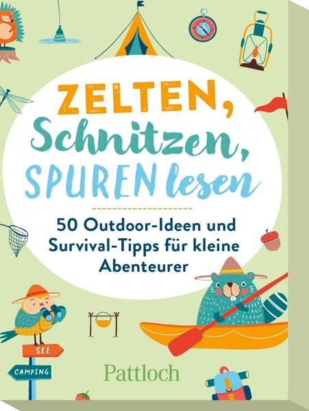 Zelten Schnitzen Spuren lesen