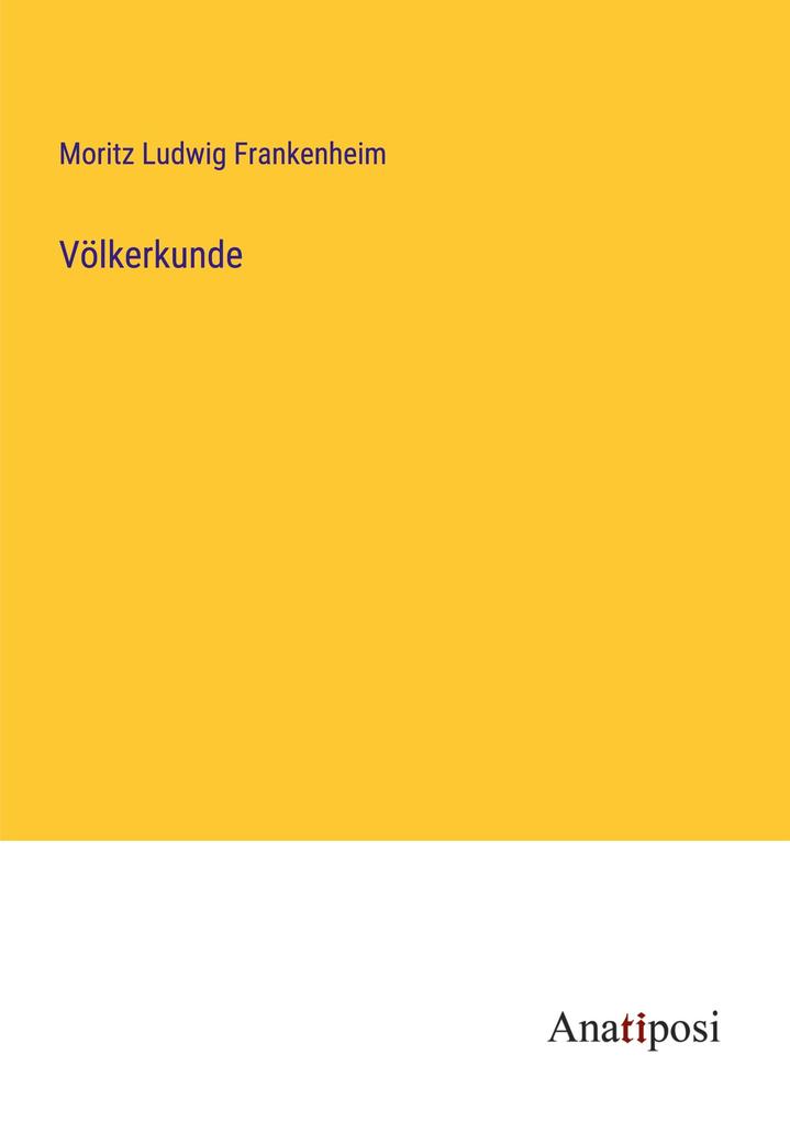 Völkerkunde