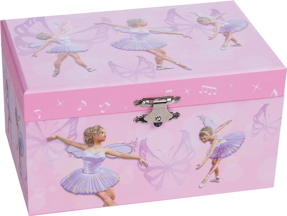 Goki 15562 - Musikspieldose Ballerina Melodie: Schwanensee