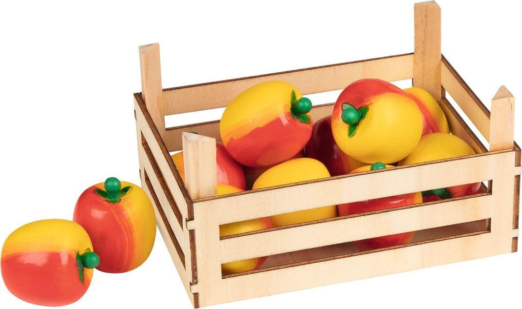 Äpfel in Obstkiste