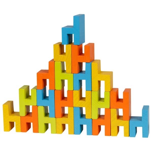 Goki 56662 - Balancier- & Stapelspiel Mini-Stühle