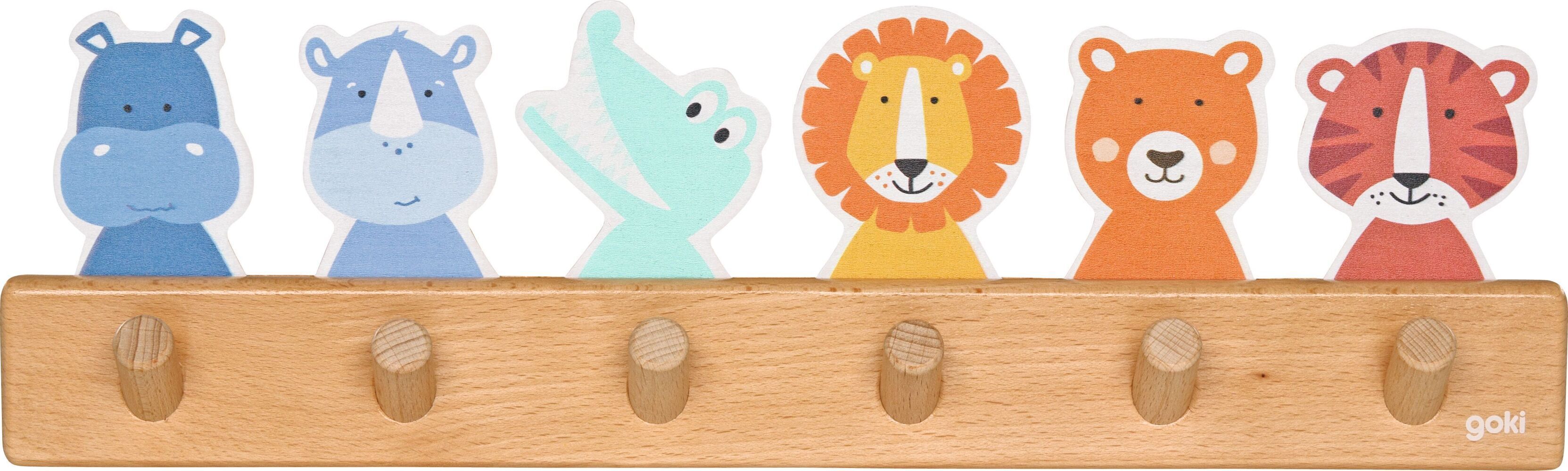 Goki 60689 - Garderobe Tierfreunde
