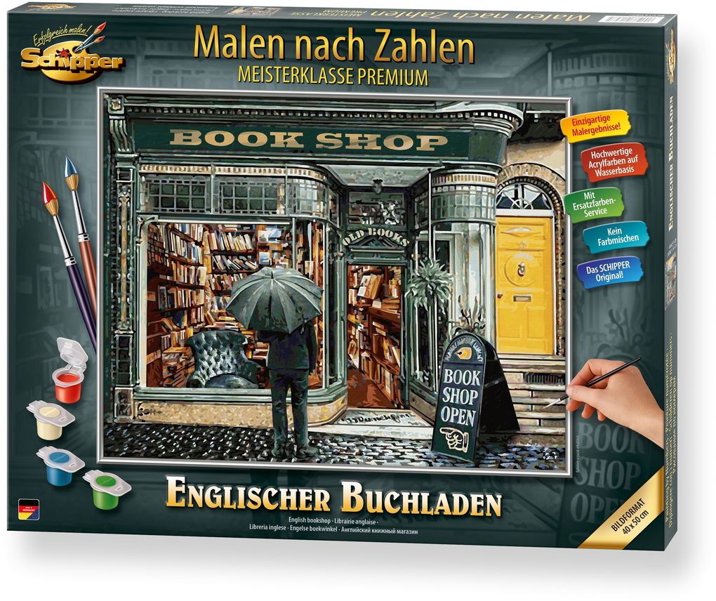 Schipper Malen-nach-Zahlen - Englischer Buchladen