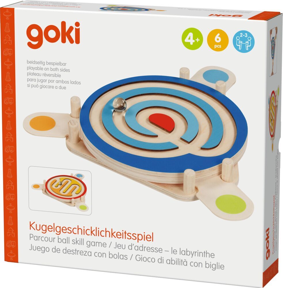 Goki 59977 - Kugelgeschicklichkeitsspiel