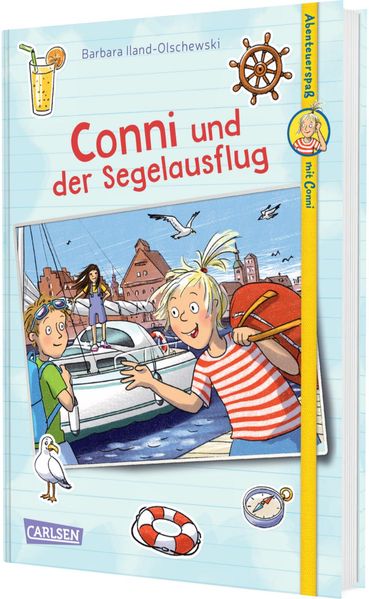 Carlsen - Abenteuerspaß mit Conni 2: Conni und der Segelausflug, Iland-Olschewski, Barbara/ Legien, Sabine (Illustrationen), Multicolor