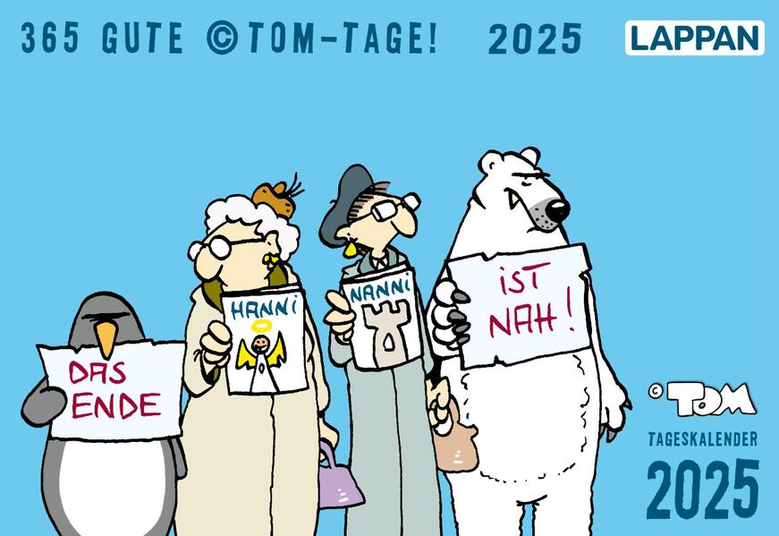 365 GUTE (c)TOM-TAGE! 2025: Tageskalender