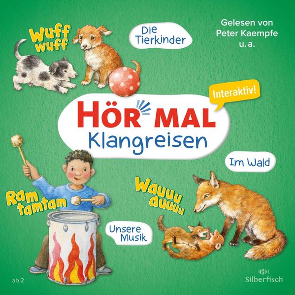 Die Tierkinder Unsere Musik Im Wald1 Audio-CD