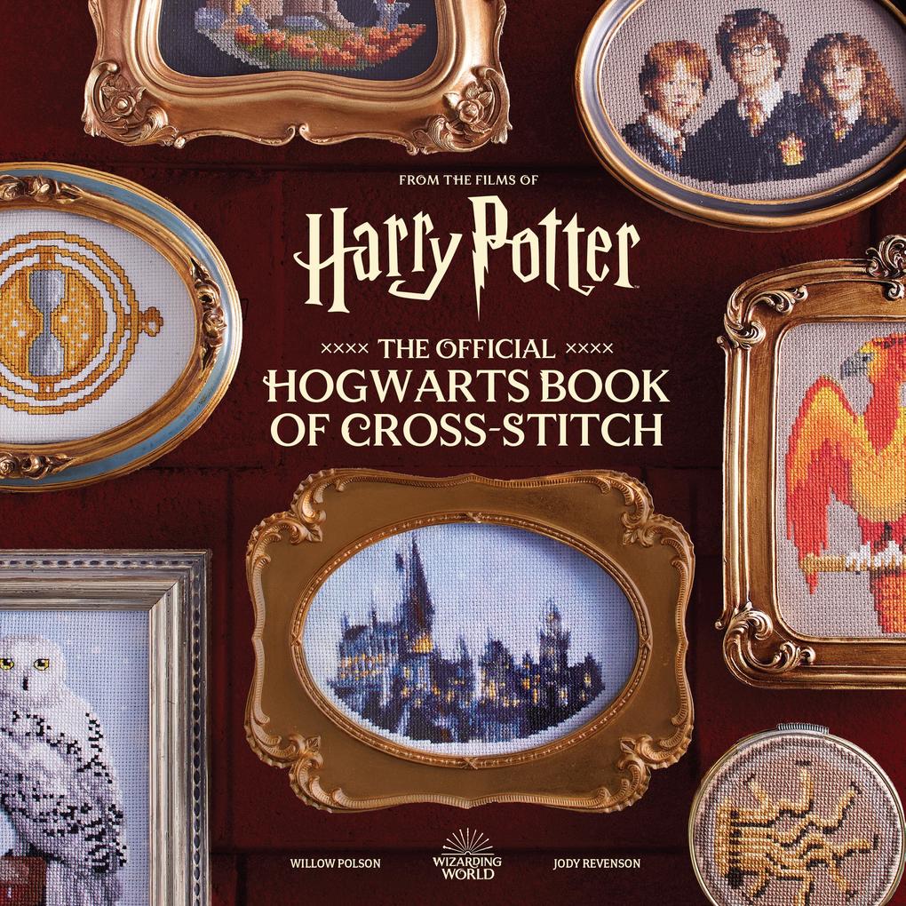 Insight Editions Harry Potter, The Official Hogwarts Book Of Cross-Stitch