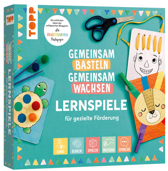 Gemeinsam basteln gemeinsam wachsen - Lernspiel-Box für gezielte Förderung