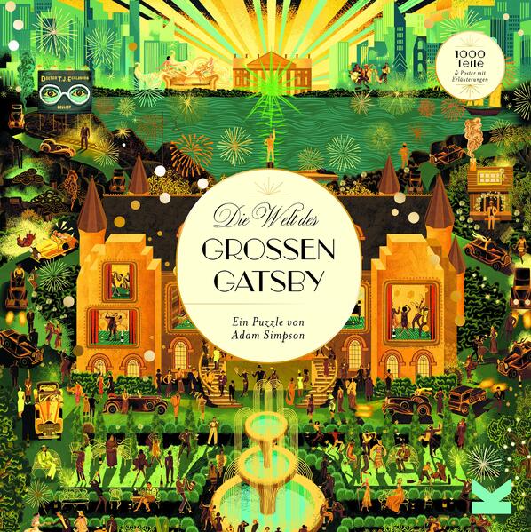Laurence King Verlag - Die Welt des großen Gatsby 1000 Teile