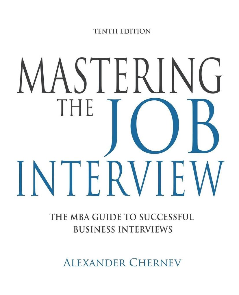 Mastering the Job Interview 10th Edition