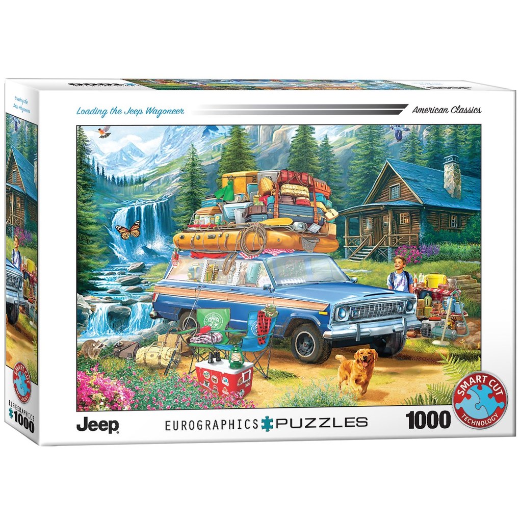 Eurographics 6000-5867 - American Classics Jeep Loading the Wagoneer Puzzle 1000 Teile