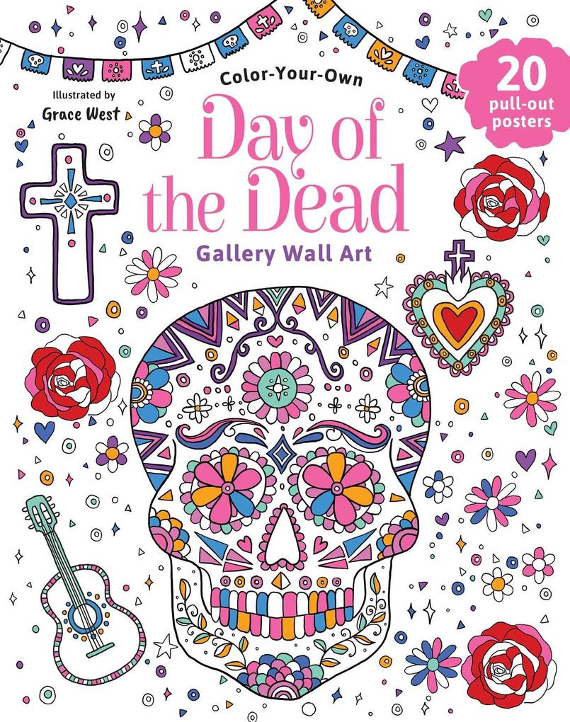 Day of the Dead: Coloring Book