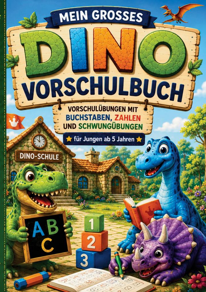 Mein großes Dino-Vorschulbuch