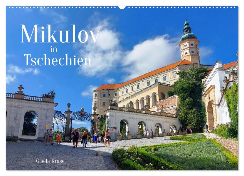 Mikulov in Tschechien (Wandkalender 2024 DIN A2 quer) CALVENDO Monatskalender