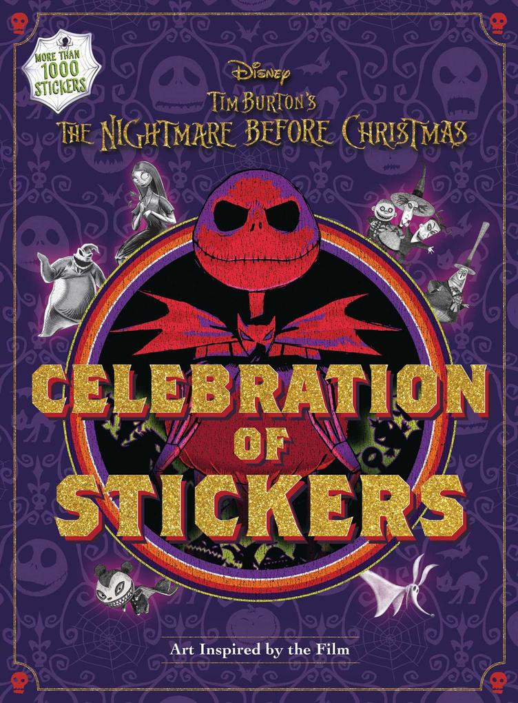 Disney Tim Burton‘s the Nightmare Before Christmas Celebration of Stickers