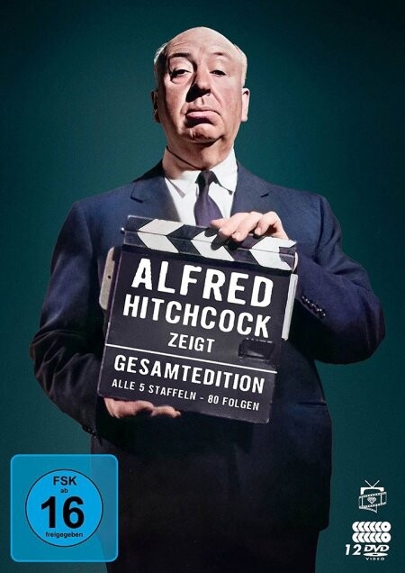 Alfred Hitchcock zeigt - Gesamtedition: Alle 5 Staffeln / 80 Folgen (Fernsehjuwelen) (12 DVDs)