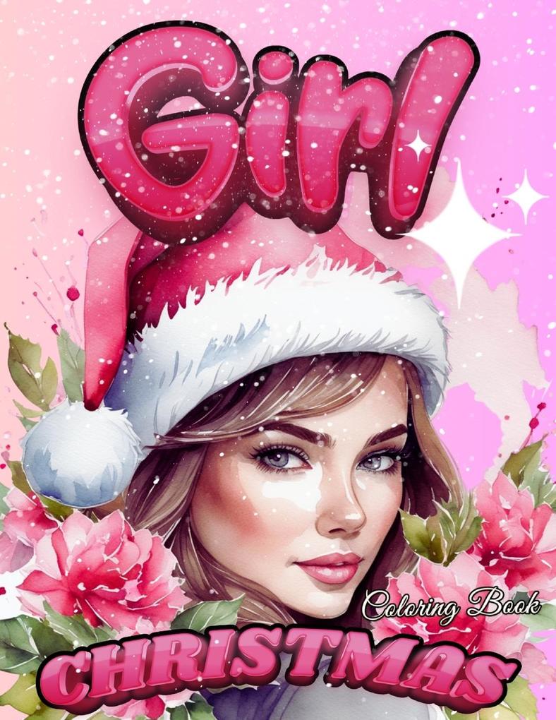 Christmas Girl Coloring Book