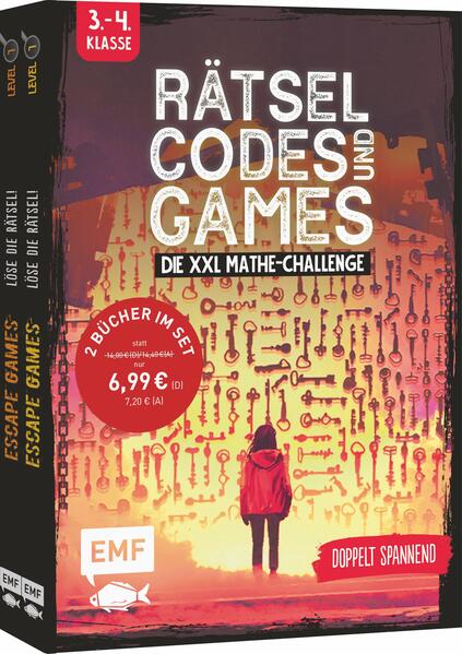 Rätsel Codes und Games - Die XXL Mathe-Challenge für die 3. und 4. Klasse