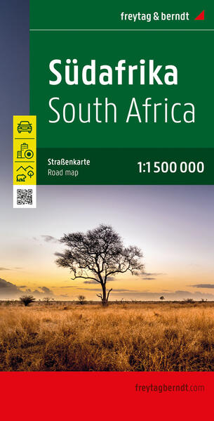 Südafrika Straßenkarte 1:1.500.000 freytag & berndt