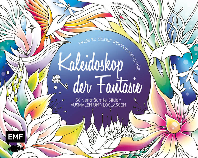 Boek "Ausmalbuch: Kaleidoskop der Fantasie"