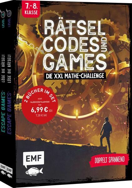 Rätsel Codes und Games - Die XXL Mathe-Challenge für die 7. und 8. Klasse