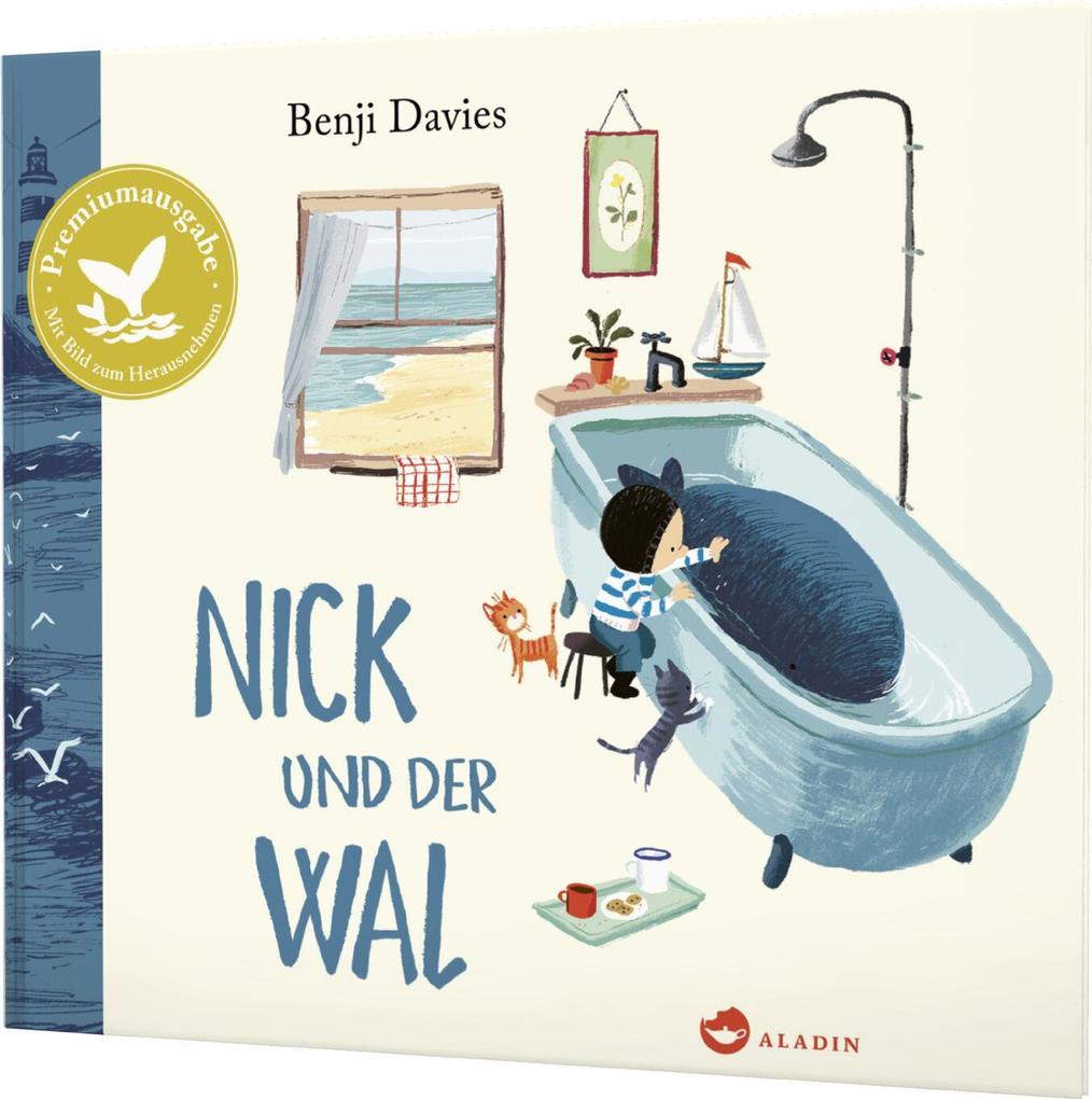 Benji Davies: Nick und der Wal - gebunden - Bild 6