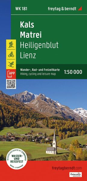 freytag & berndt Wanderkarte WK 181 Kals - Matrei Heiligenblut - Lienz 1:50.000