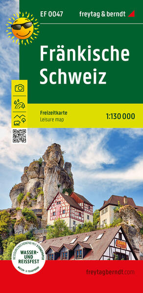Fränkische Schweiz Erlebnisführer 1:130.000 freytag & berndt EF 0047