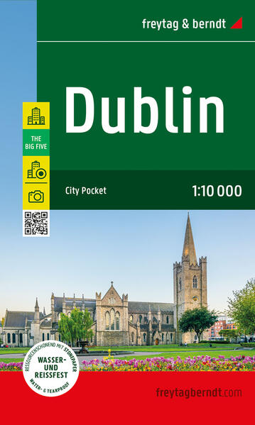 Dublin Stadtplan 1:10.000 freytag & berndt