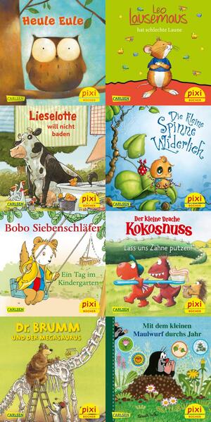 Pixi-8er-Set 297: Pixis liebste Kinderbuch-Helden (8x1 Exemplar)