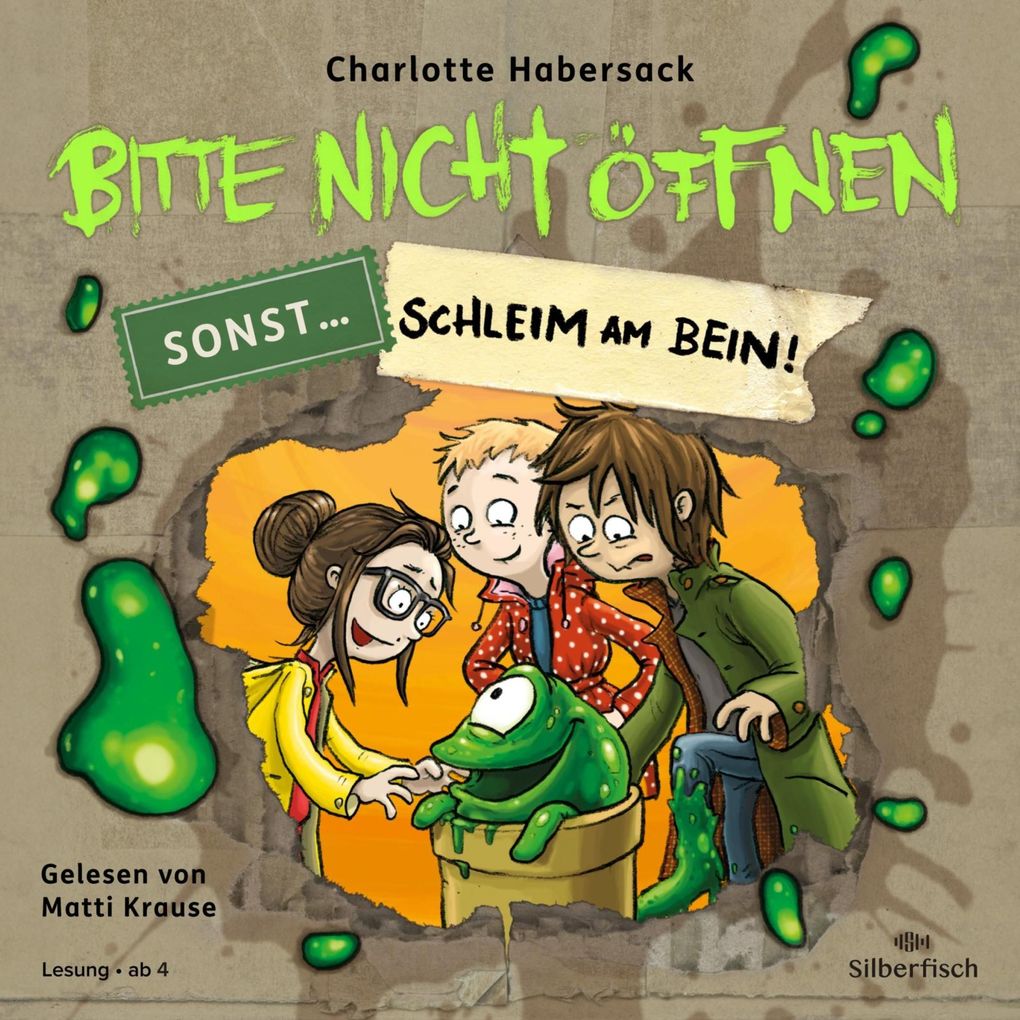 Bitte nicht öffnen sonst ... 2: Schleim am Bein!