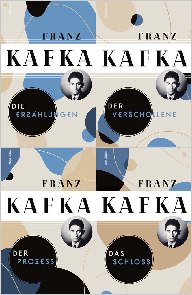 Penguin Random House Große Werke, Die Erzählungen - Der Verschollene - Der Prozess - Das Schloss (4in1-Bundle)