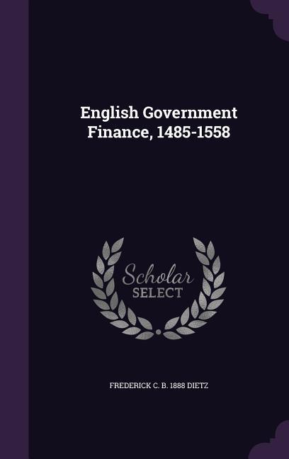 English Government Finance 1485-1558