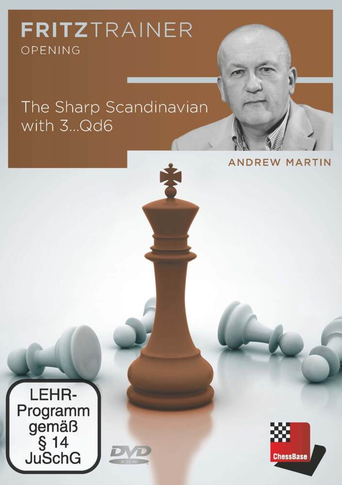 The Sharp Scandinavian with 3...Qd6DVD-ROM