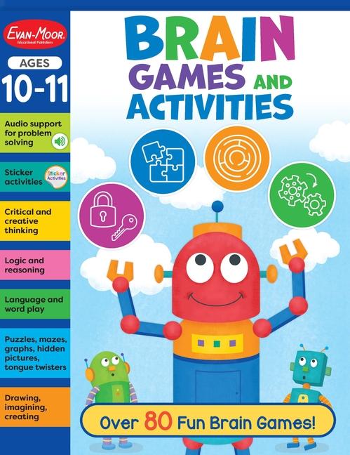Brain Games and Activities Ages 10 - 11 Workbook