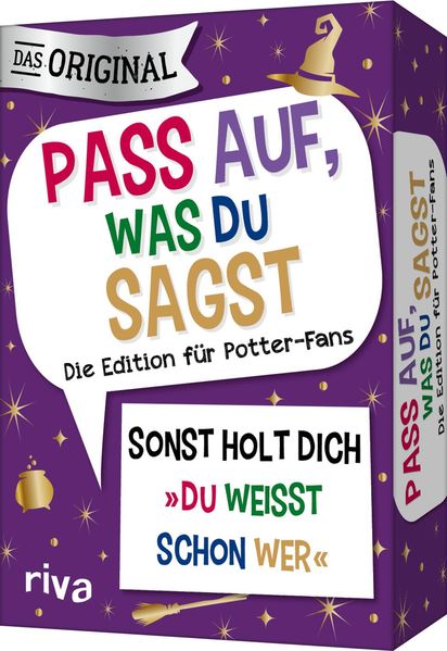 Pass auf was du sagst - Die Edition für Potter-Fans