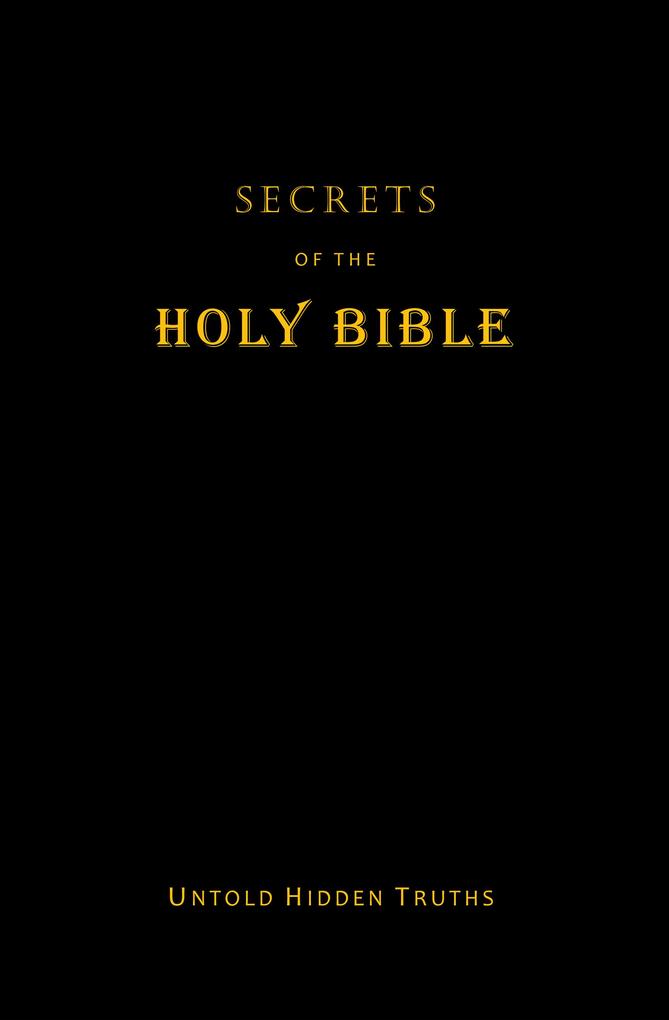Secrets of the Holy Bible