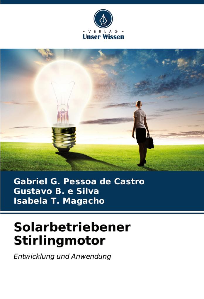 Solarbetriebener Stirlingmotor