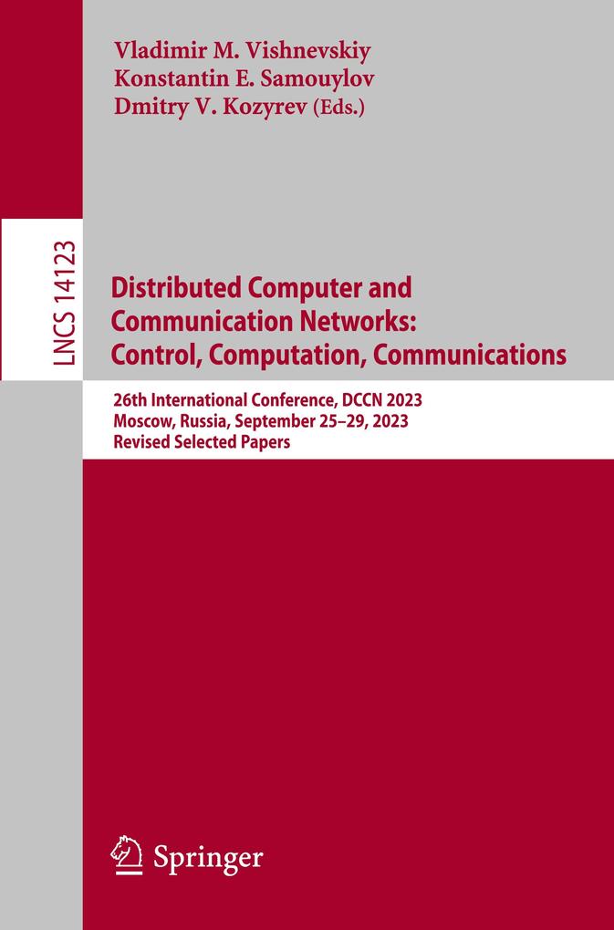 Distributed Computer and Communication Networks: Control Computation Communications