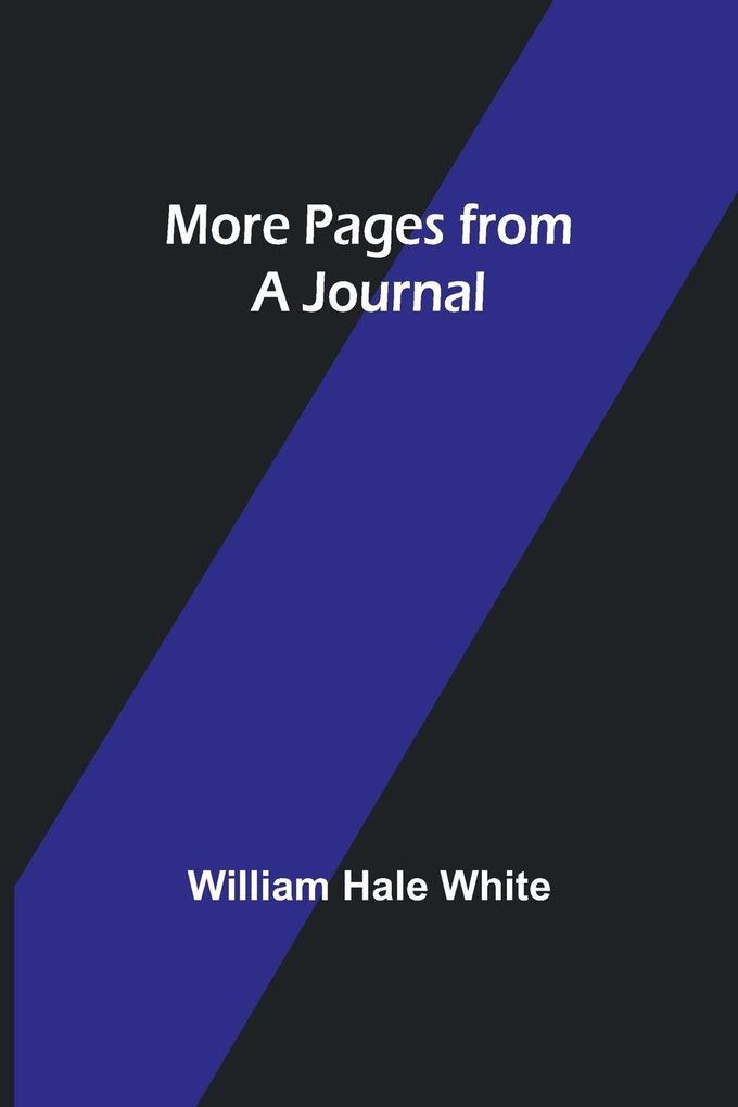 More Pages from a Journal