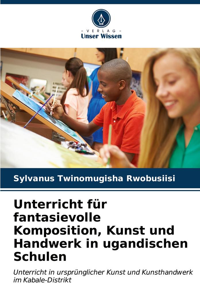 Unterricht für fantasievolle Komposition Kunst und Handwerk in ugandischen Schulen