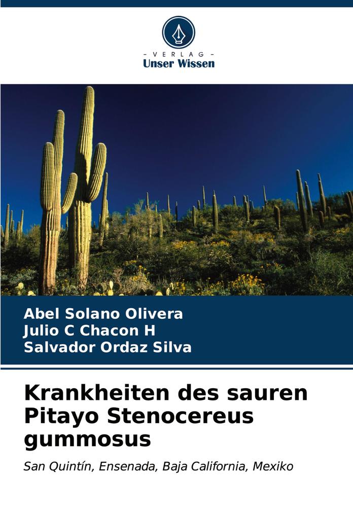 Krankheiten des sauren Pitayo Stenocereus gummosus