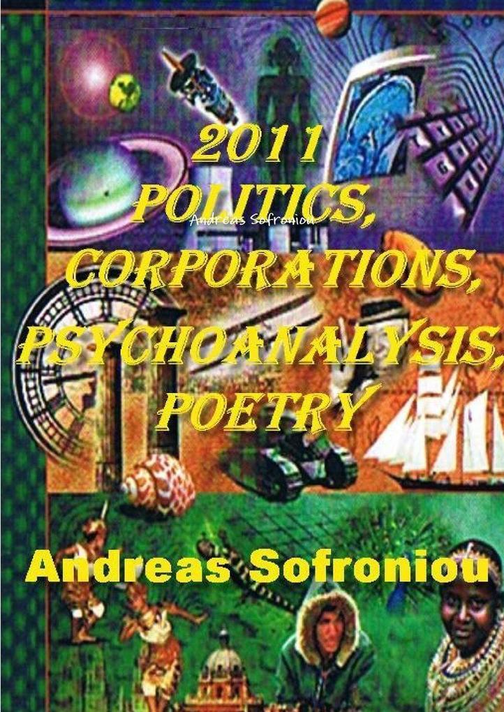2011 POLITICS ORGANISATIONS PSYCHOANALYSIS POETRY