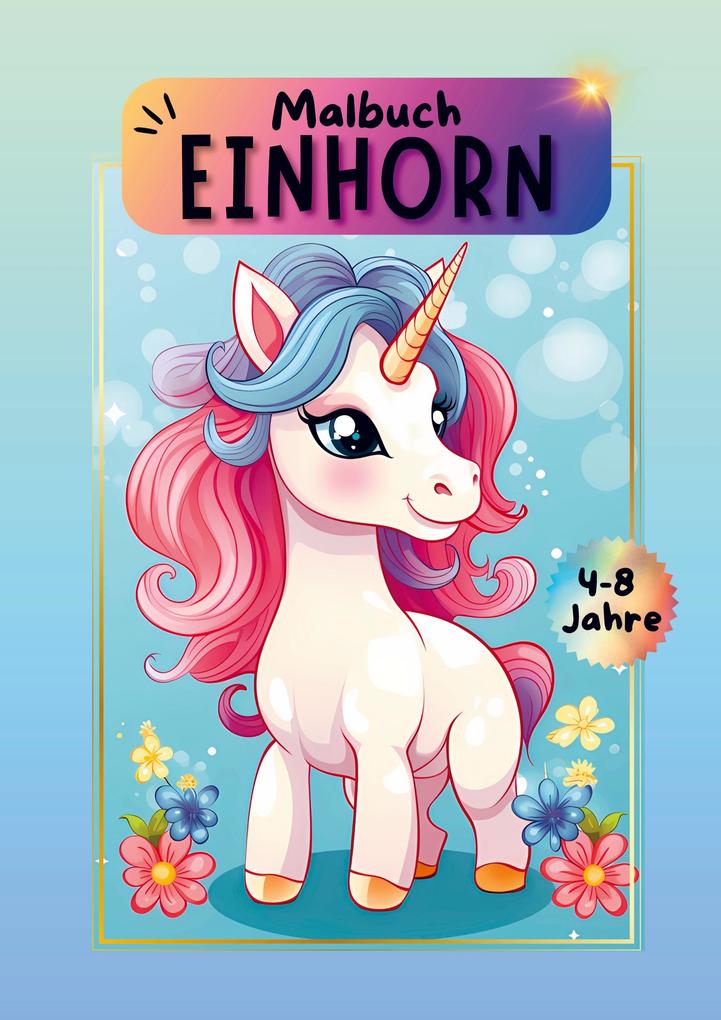 Einhorn Malbuch