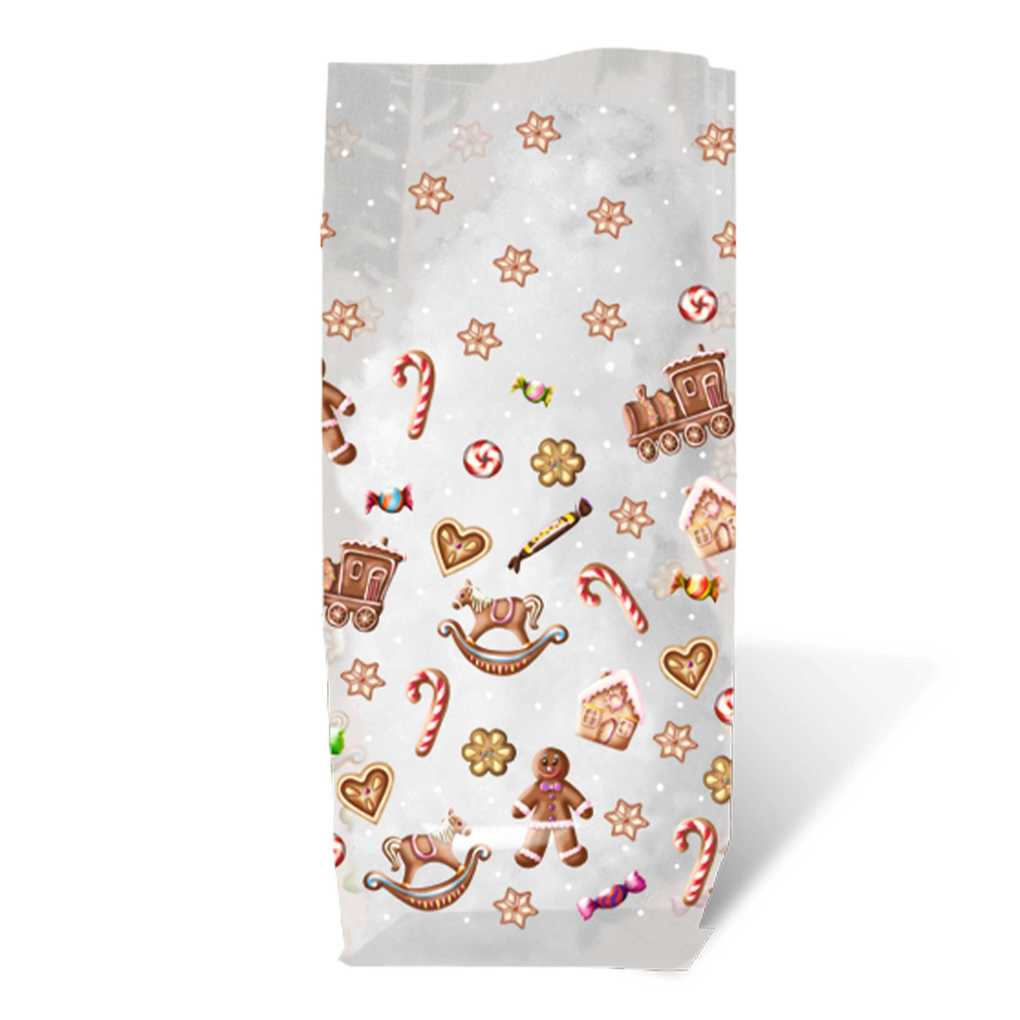 URSUS Geschenk-Bodenbeutel Geschenk-Bodenbeutel Süße Weihnacht (145 x 235 cm)